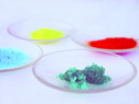 Polymeric dye. Plastic pellets. Colorant for plastics. Pigment in the granules. Polymer beads